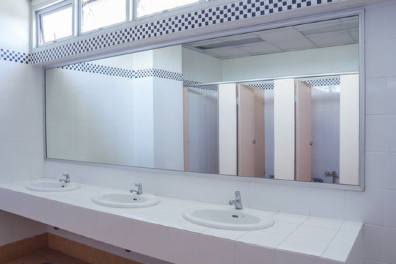 Espelho Grande sob Medida Jaçanã - Espelhos sob Medida para Banheiro