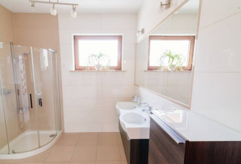 Vidro para Banheiro Orçar Serra da Cantareira - Box para Banheiros Pequenos